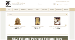 Desktop Screenshot of lammfell-onlineshop.de